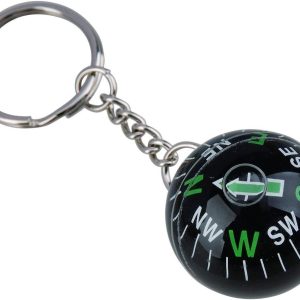 Ball Compass Keychain
