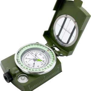 Compass for Military use Camping Survival Glow in The Dark Military Survival Gearfor for Hiking, Camping,Backpacking, Outdoor Activities - Best Survival Gifts Pack（Style C）